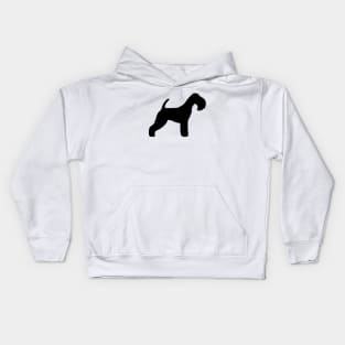 Lakeland Terrier Silhouette Kids Hoodie